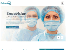 Tablet Screenshot of endovision.com.au